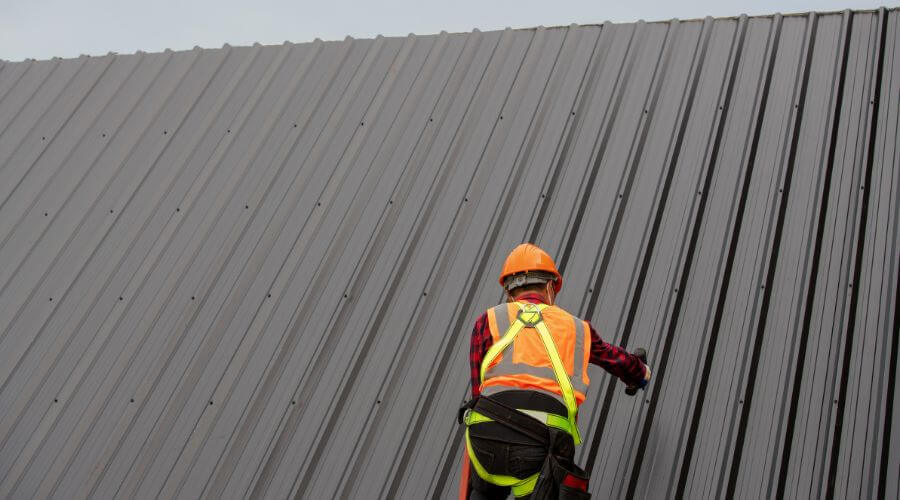 Professional metal roof installation services in Merrillan, WI